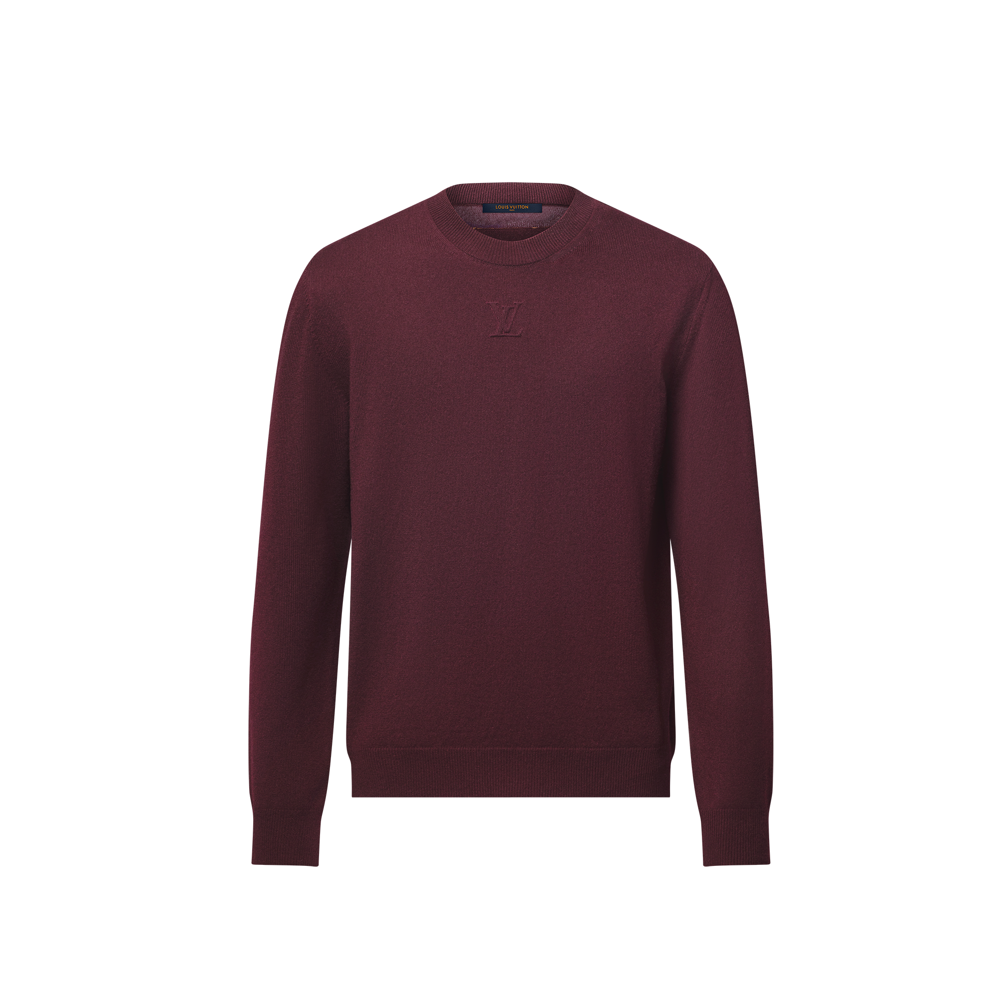 Embossed Cashmere Crewneck - Ready-to-Wear 1AGIHK | LOUIS